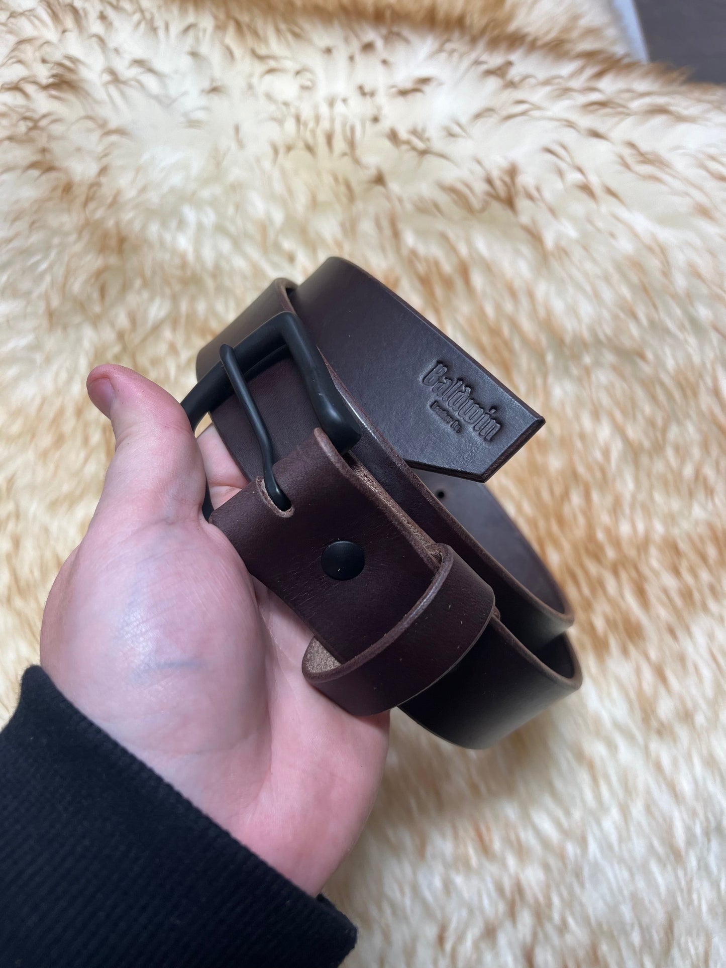 Full Grain Leather Belt.